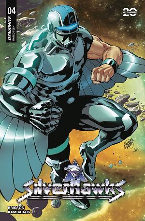 Silverhawks #4 CVR D BORGES cover