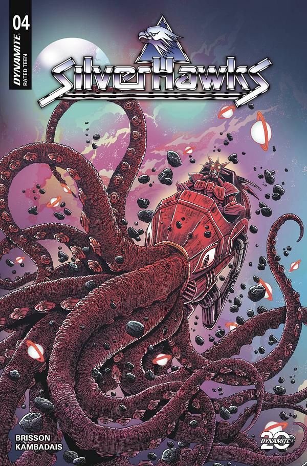 Silverhawks #4 variant cover by James Stokoe