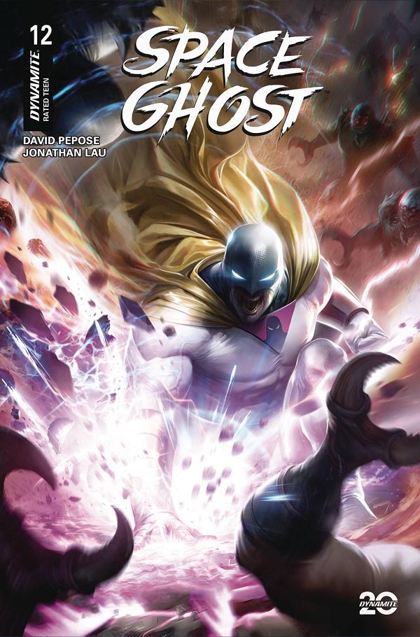 Space Ghost #12 cover by Francesco Mattina