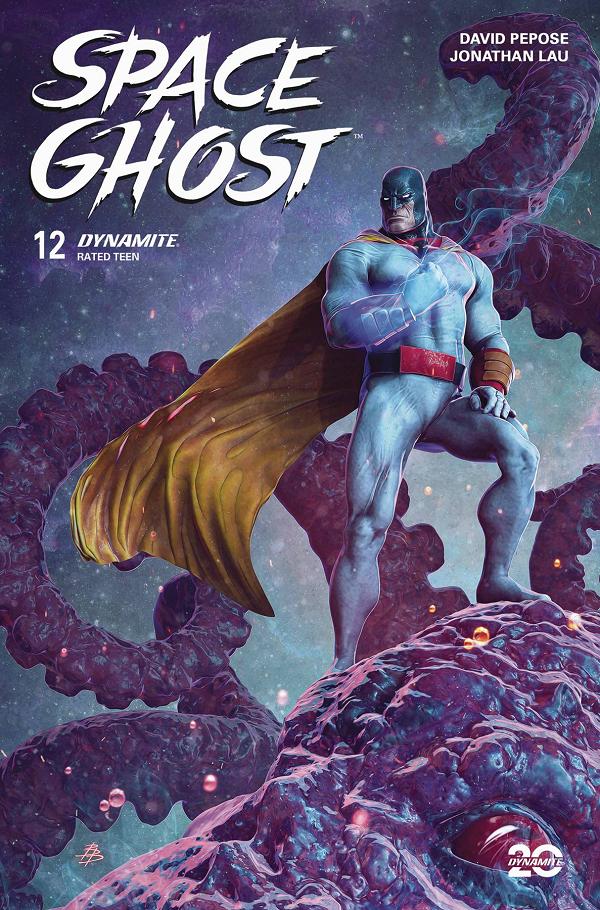 Space Ghost #12 variant cover by Bjorn Barends