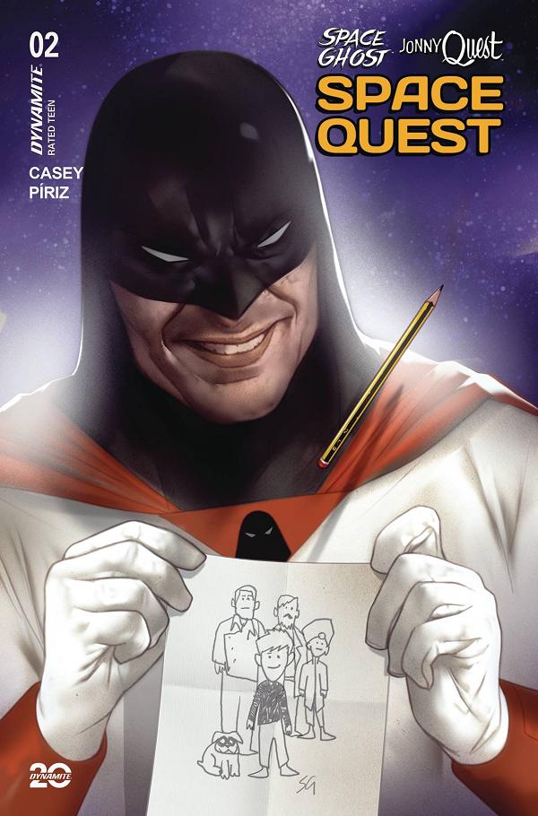 Space Ghost Jonny Quest Space Quest #2 variant cover by Ben Oliver