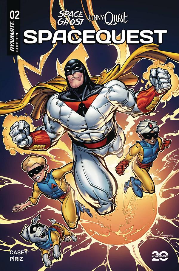 Space Ghost Jonny Quest Space Quest #2 variant cover by Chad Hardin