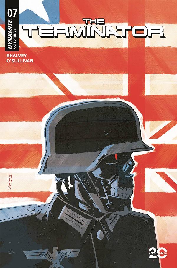 Terminator #7 cover by Declan Shalvey