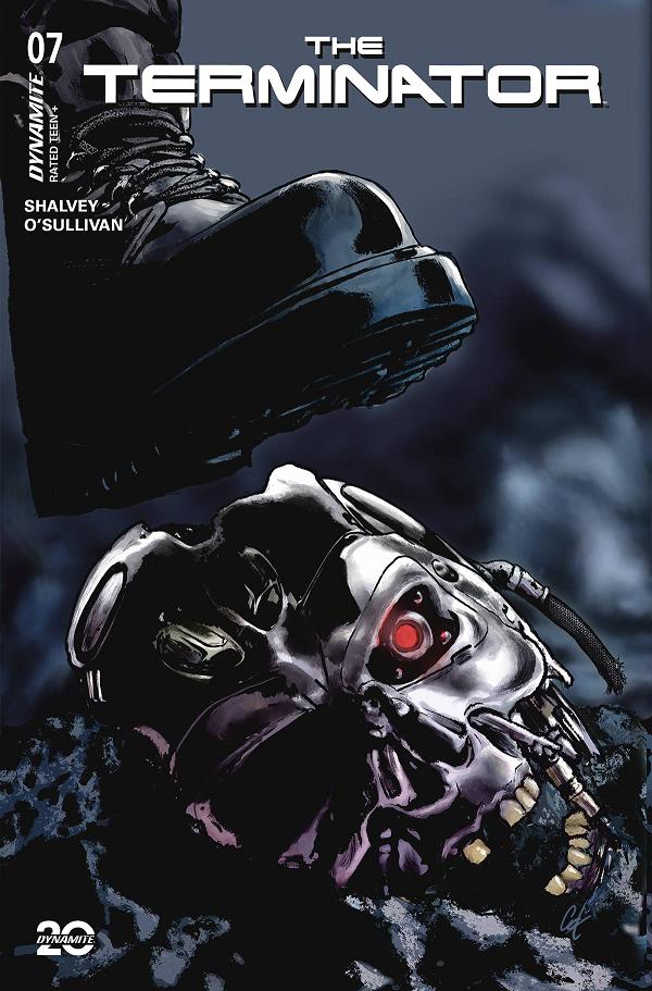 Terminator #7 variant cover by Cat Staggs