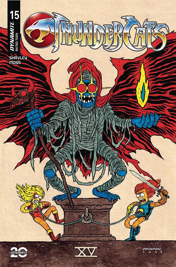 Thundercats #15 variant cover by Manix