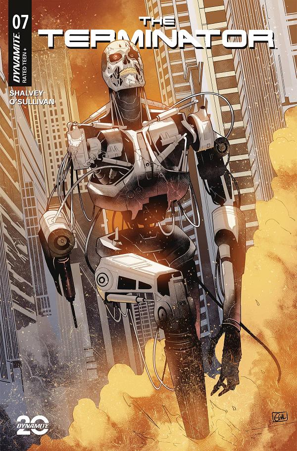 Terminator #7 variant cover by Edwin Galmon