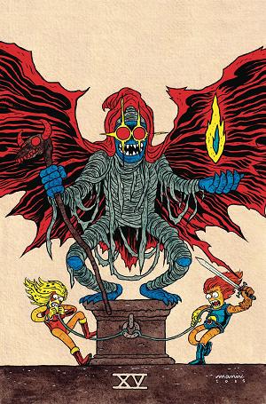 Thundercats #15 CVR J MANIX FOIL VIRGIN cover