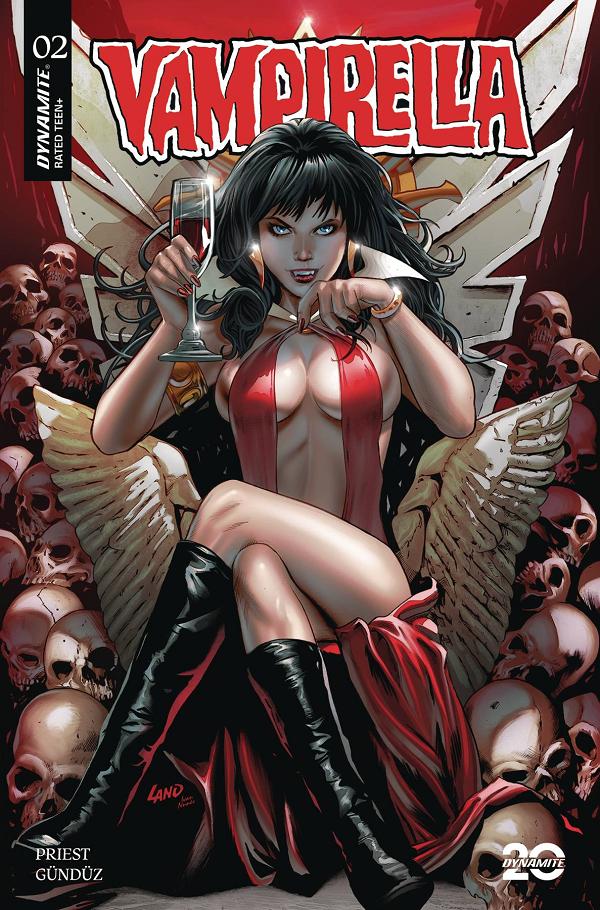 Vampirella (2025) #2 CVR F LAND FOIL cover