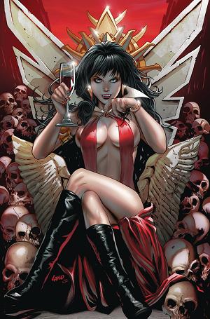 Vampirella (2025) #2 CVR G LAND FOIL VIRGIN cover