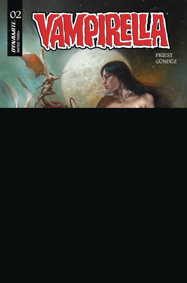 Vampirella (2025) #2 CVR J PARRILLO BLACK BAG RISQUE (MR) cover