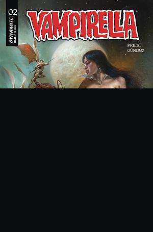 Vampirella (2025) #2 CVR J PARRILLO BLACK BAG RISQUE (MR) cover