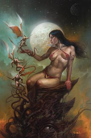 Vampirella (2025) #2 CVR K PARRILLO METAL PREMIUM cover