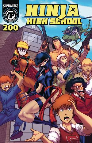 Ninja High School #200 CVR B FRED PERRY cover