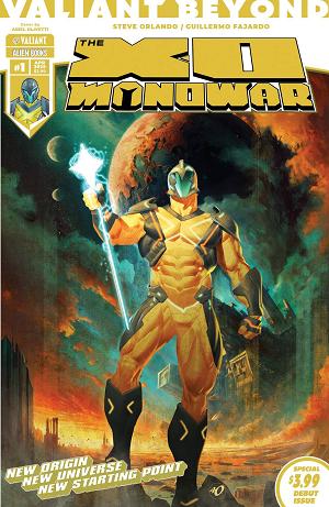 Valiant Beyond X-O Manowar #1 CVR A OLIVETTI cover