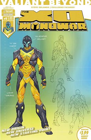 Valiant Beyond X-O Manowar #1 CVR D PONCE DESIGN cover