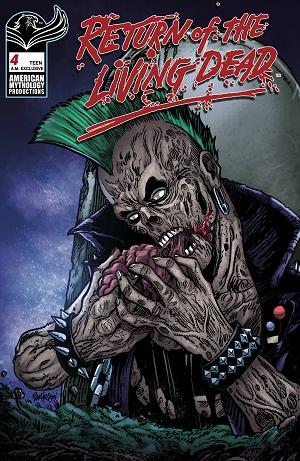 Return Of The Living Dead #4 CVR F AM EXCLUSIVE HASSON cover