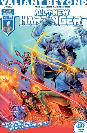 Valiant Beyond All New Harbinger #1 CVR B FAJARDO WRA cover