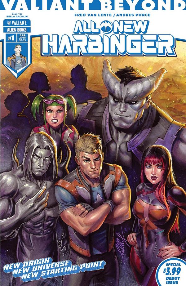 Valiant Beyond All New Harbinger #1 CVR A RACHLIN cover