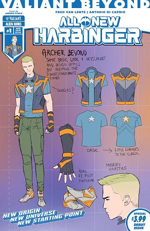 Valiant Beyond All New Harbinger #1 CVR D PONCE DESGI cover