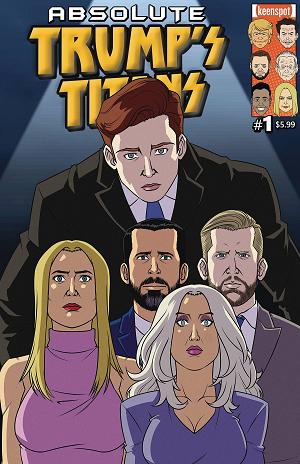 Absolute Trumps Titans #1 CVR F CHILDREN OF DONALD cover