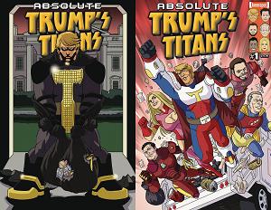 Absolute Trumps Titans #1 CVR H HOLOFOIL FLIP CVR cover