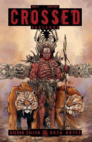 Crossed Badlands #75 cover