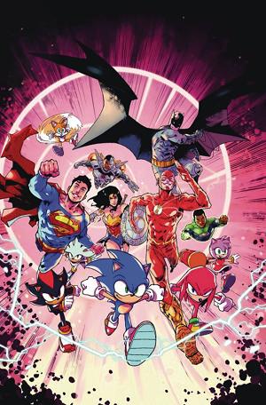 Df Dc X Sonic The Hedgehog #1 cover