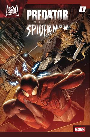 Df Predator Vs Spider-Man #1 cover