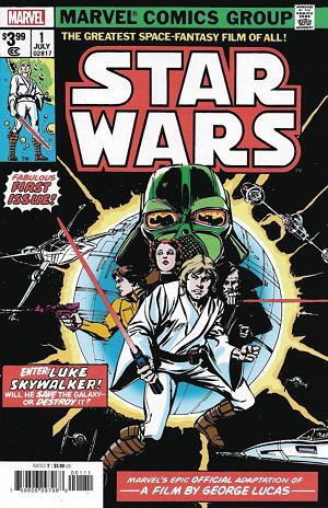 Df Star Wars #1 FACSIMILE ED 2025 FOIL cover
