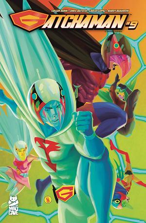 Gatchaman #9 CVR A INAKI MIRANDA cover