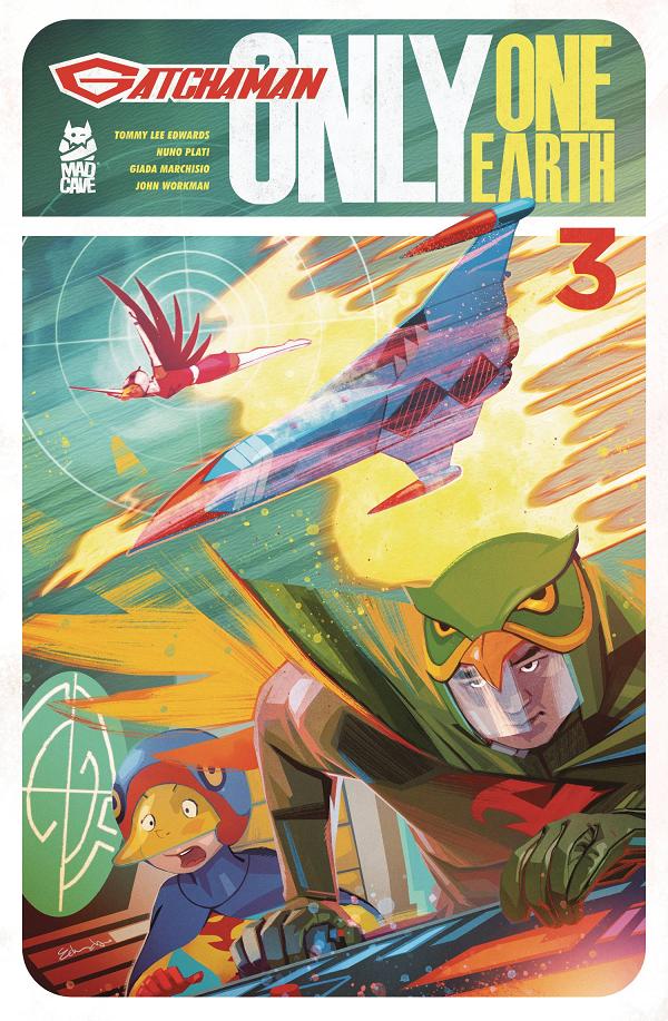 Gatchaman Only One Earth #3 cover