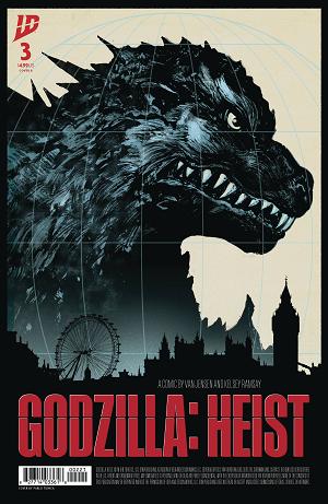 Godzilla Heist #3 CVR B TUNICA cover