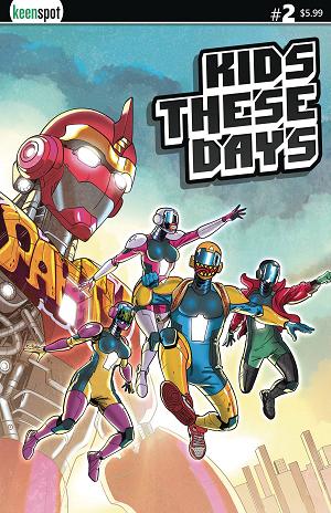Kids These Days #2 CVR C GANDOLPHO SKY RANGERS cover