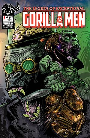 Legion Of Exceptional Gorilla Men #1 CVR B HASSON (O/A) cover