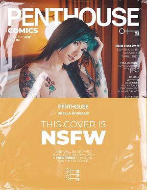 Penthouse Comics 2025 #2 CVR G NSFW POLYBAG PHOTO (MR) cover