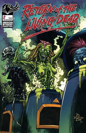 Return Of The Living Dead #2 CVR F MARTINEZ RACY (MR) cover