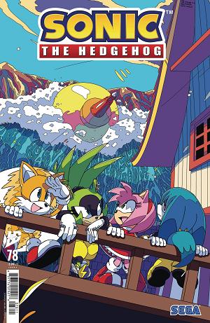 Sonic The Hedgehog #78 CVR A FONSECA cover