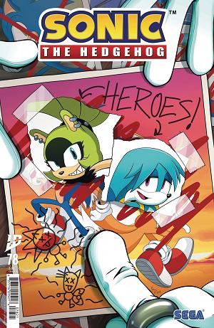 Sonic The Hedgehog #78 CVR B DOBBINS cover