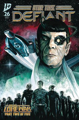 Star Trek Defiant #26 CVR B WOODWARD cover