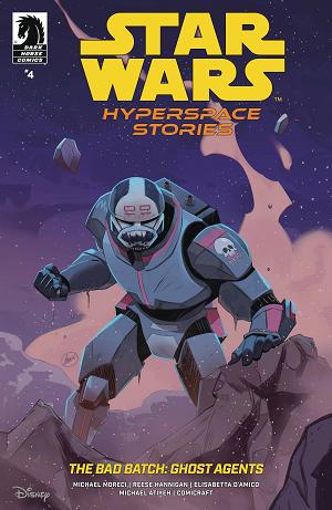 Star Wars Bad Batch Ghost Agents #4 CVR B CARLOMAGNO cover