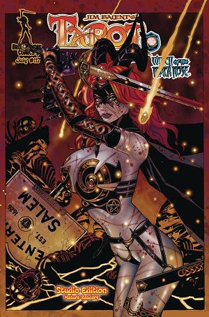 Tarot Witch Of The Black Rose #117 cover
