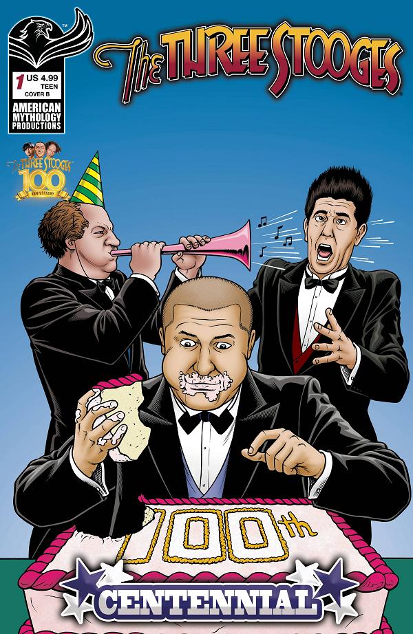 Three Stooges Centennial #1 cover