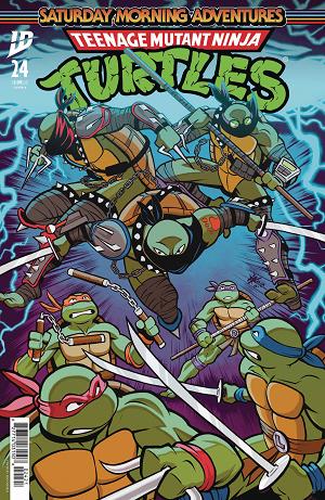 Tmnt Saturday Morning Adv #24 CVR B NEO cover