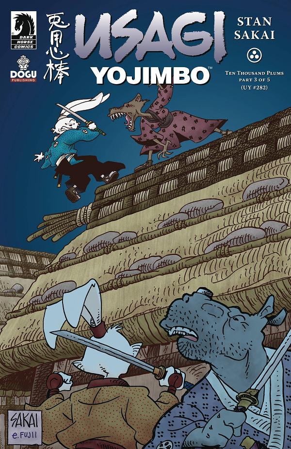Usagi Yojimbo Ten Thousand Plums #3 CVR A SAKAI cover