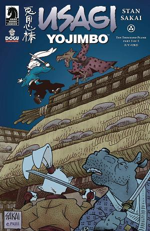 Usagi Yojimbo Ten Thousand Plums #3 CVR A SAKAI cover