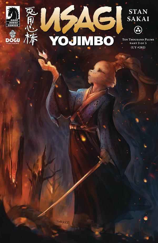 Usagi Yojimbo Ten Thousand Plums #3 CVR C MEYER cover