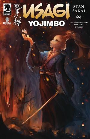 Usagi Yojimbo Ten Thousand Plums #3 CVR C MEYER cover