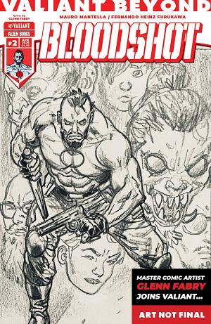 Valiant Beyond Bloodshot #2 CVR A FABRY (MR) cover