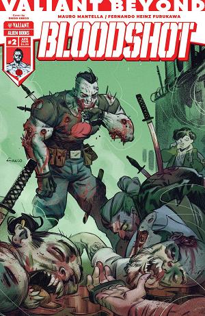 Valiant Beyond Bloodshot #2 CVR C GRECO (MR) cover
