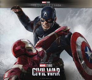 Marvel Infinity Saga Captain Americal Civil War Art Movie Hc